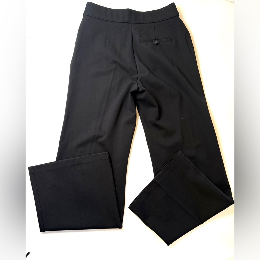 SPANX SPANXsupersmooth™ PerfectFit stretch-ponte wide-leg pants Black Medium EUC - Picture 4 of 6